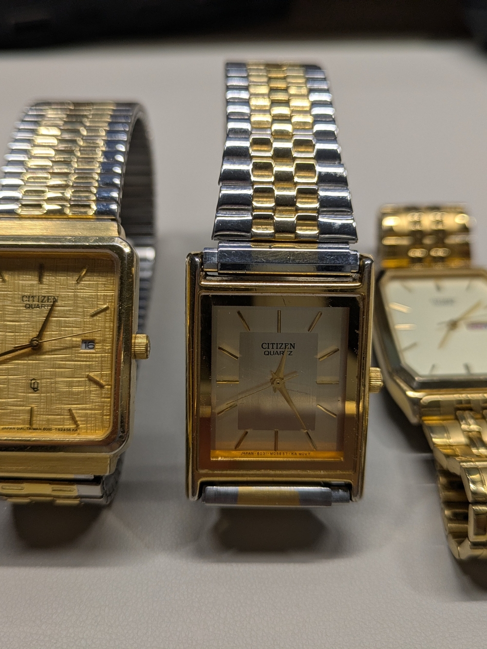 Citizen Two-Tone Gold and Silver Men's Quartz Dress Watch